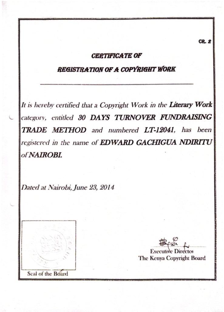 30 Days Turnover Method